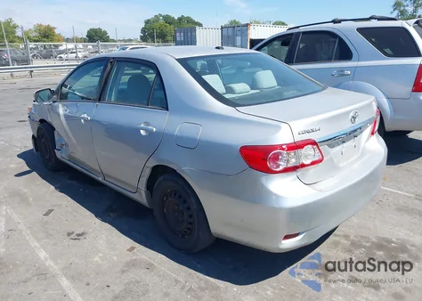 2011 Toyota Corolla Le z USA, uszkodzony, nr VIN 2T1BU4EE8BC608723